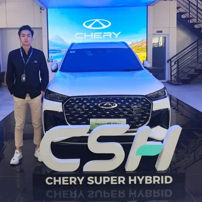 davin sales consultant chery arta kelapa gading