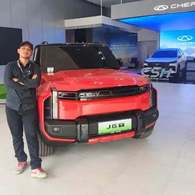 nabiel sales consultant chery arta kelapa gading